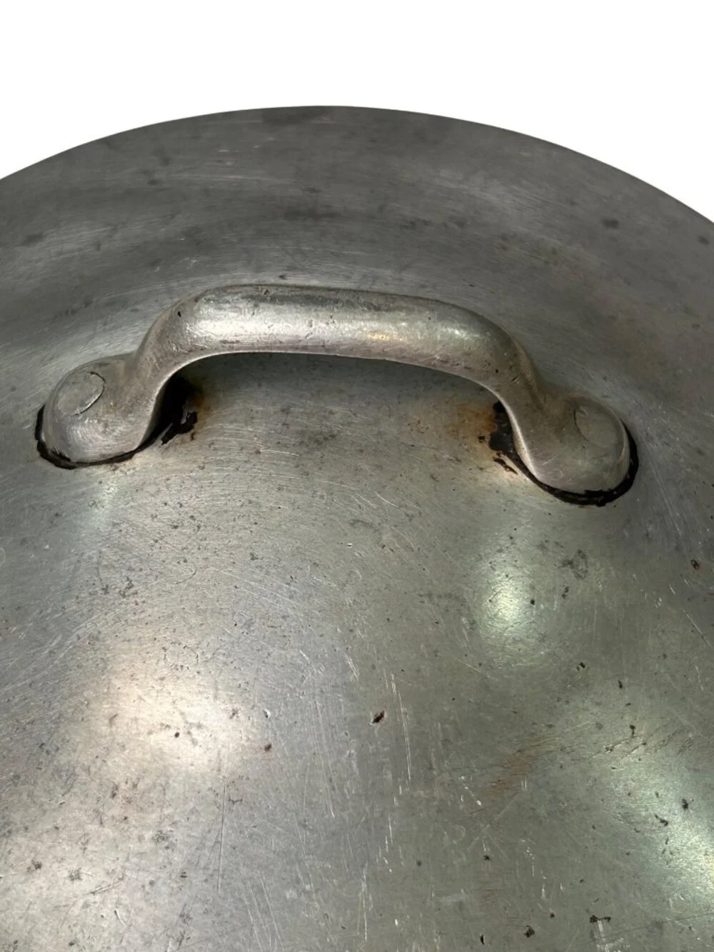 VTG Club Aluminum Saucepan w/ Lid Olive Green 7 inch Durable Collectible Skillet